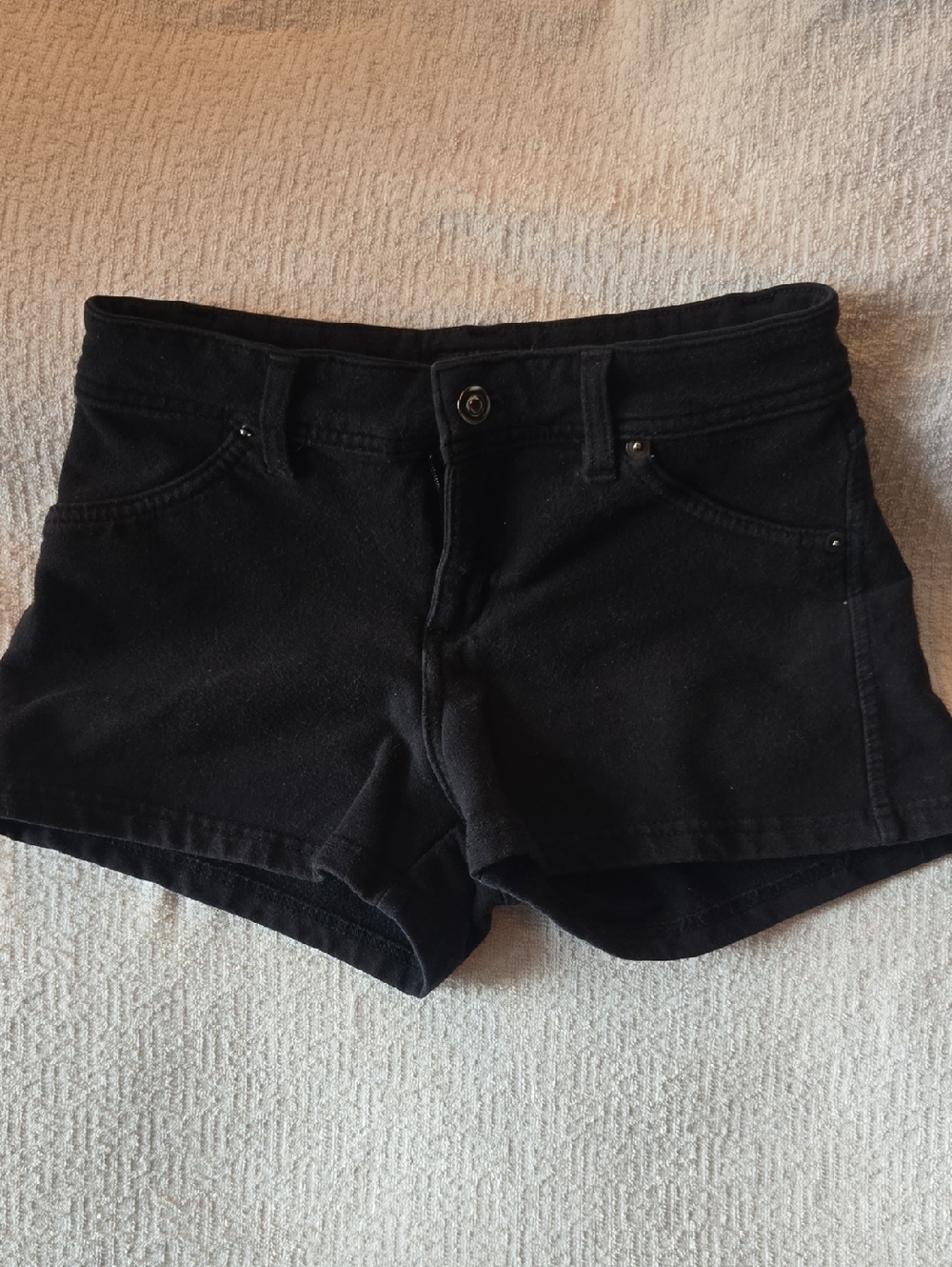Rue21 Black Denim Jean Shorts